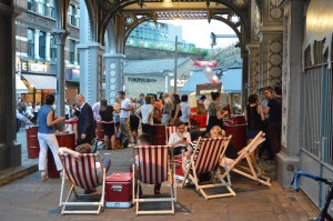 London or Cap Cod?  I never seen a food truck scene like this!
