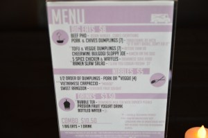 DPKT Menu - Food Truck