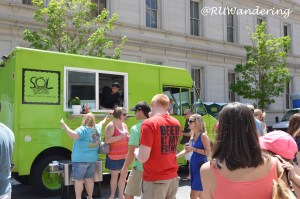 Sol Tacos seemed to always have people.