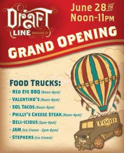 draft line grand opening